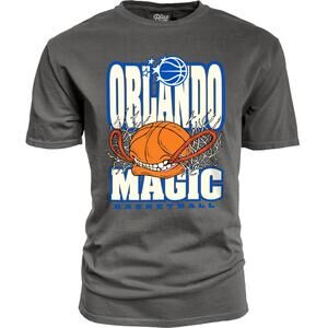 Blue 84 Unisex Kids Nba  Youth T-Shirt Ringspun Basketball Bite